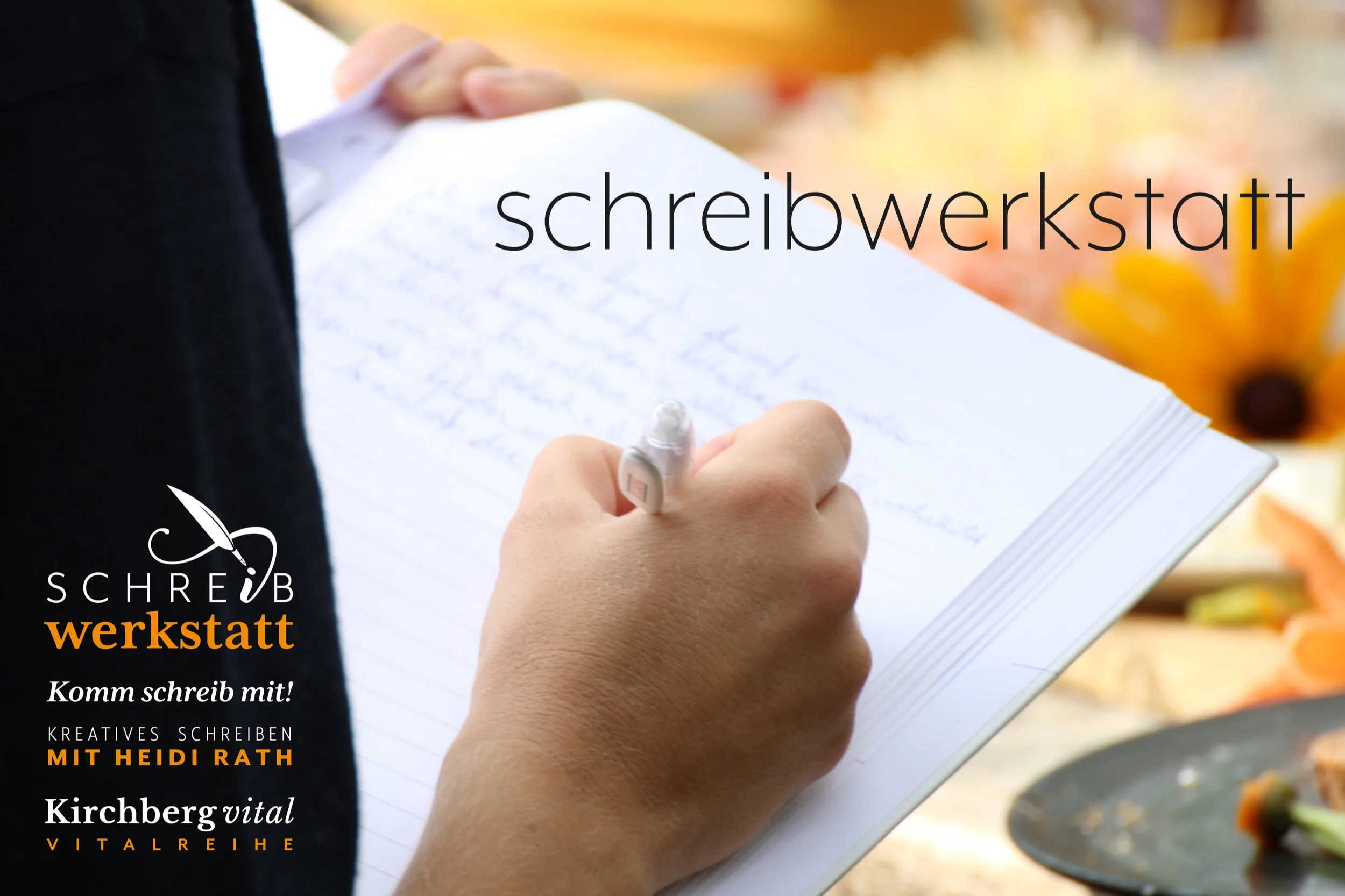 Schreibwerkstätten im Herbst →