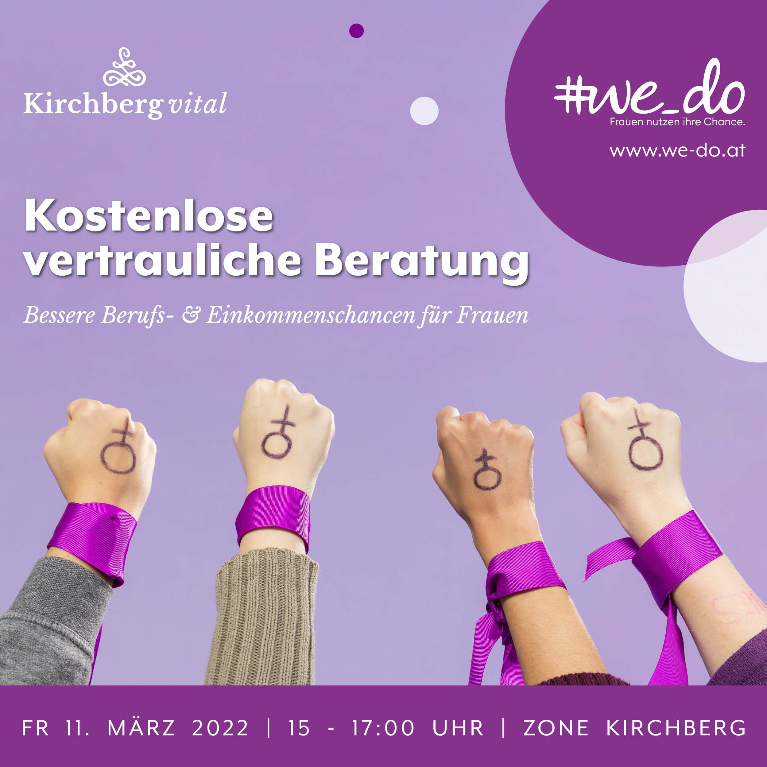 Kostenlose Beratung für Frauen #we_do