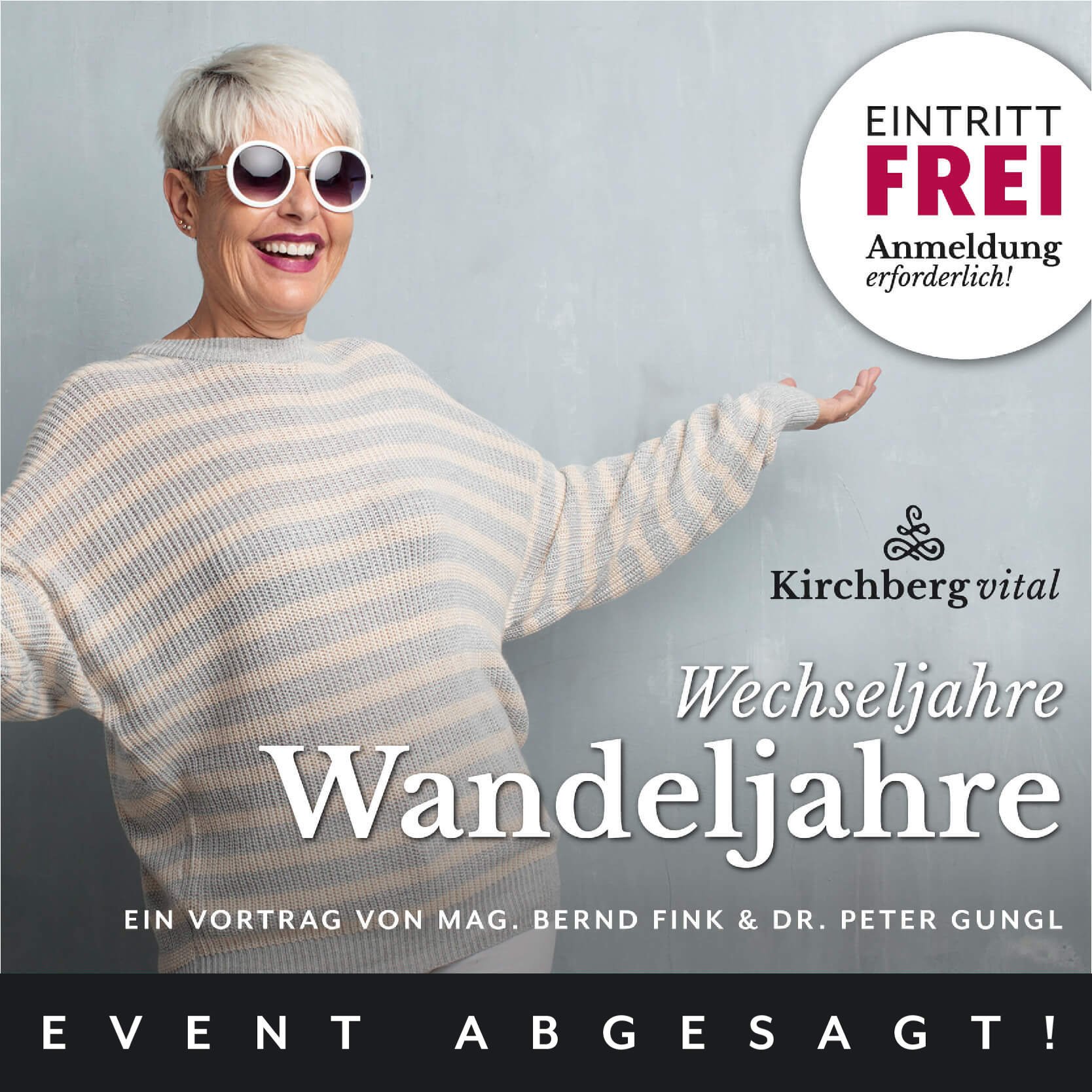 Wechseljahre - Wandeljahre  | Vortrag