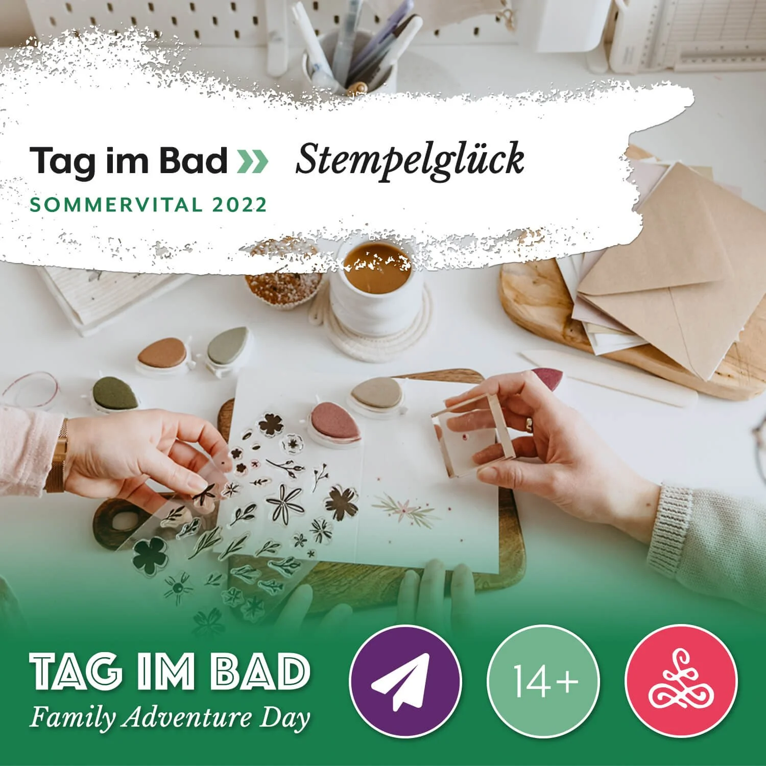 Tag im Bad: Stempelglück