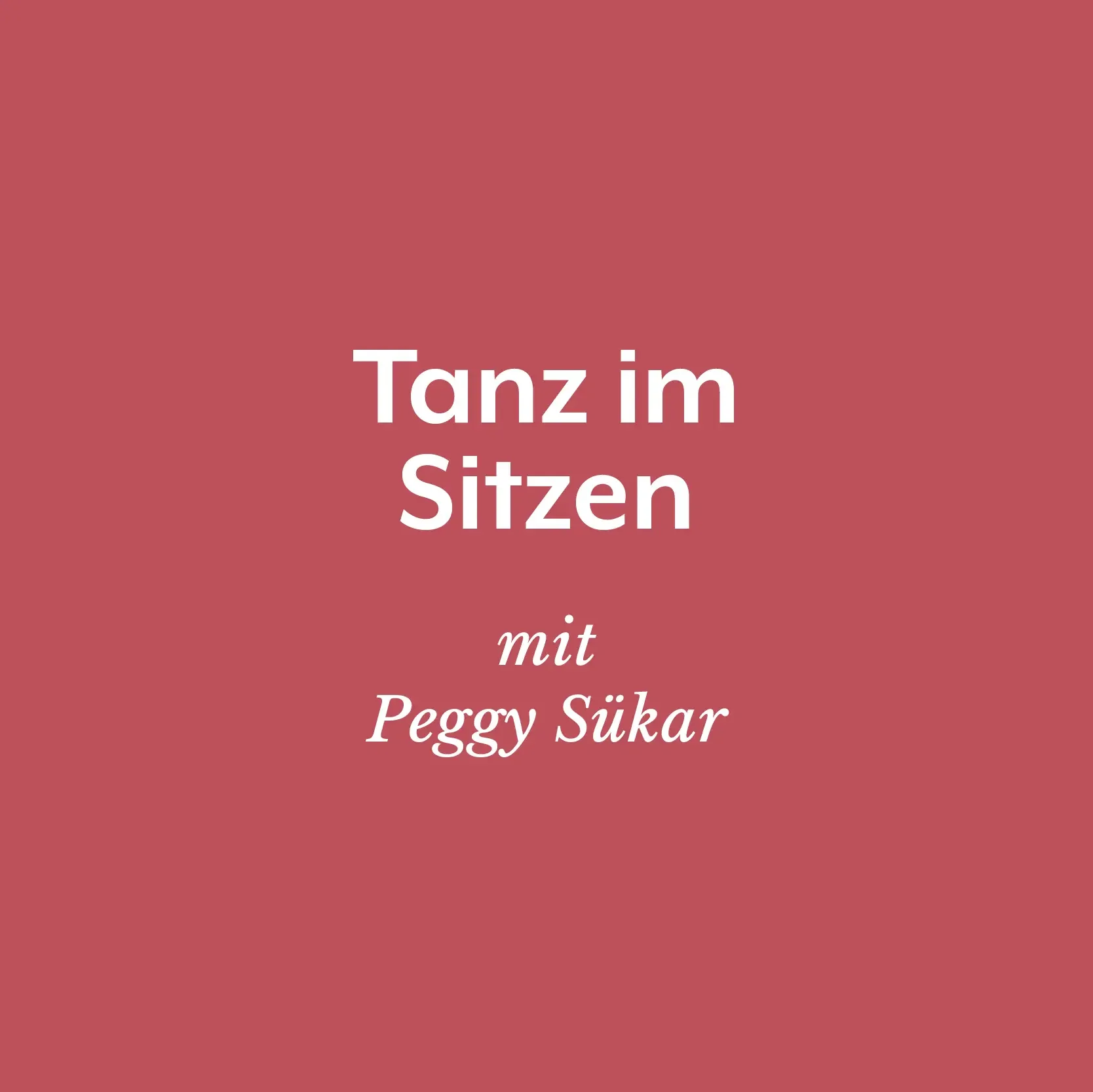 Tanz im Sitzen | Fitness