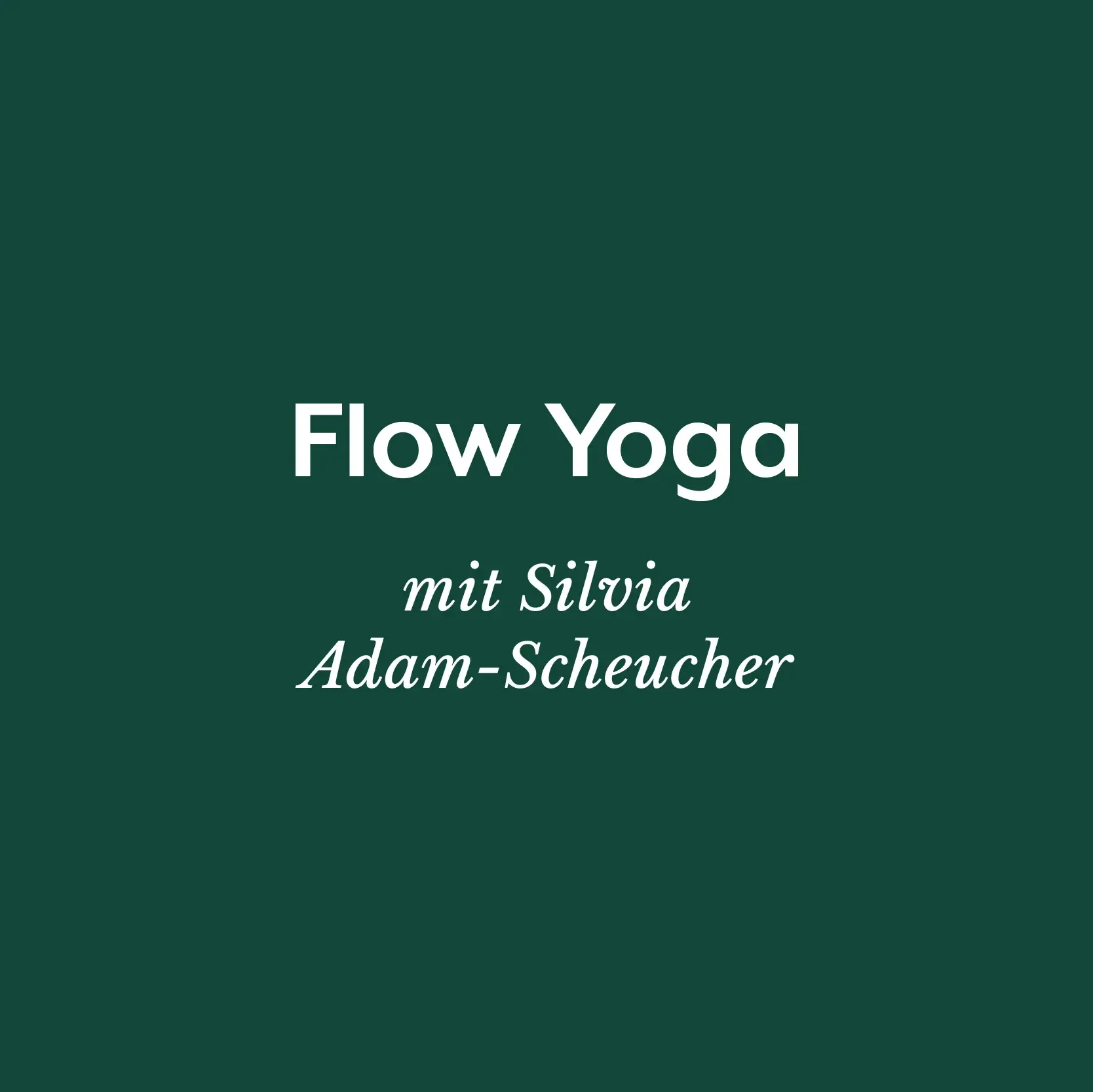 Flow Yoga | Fitness