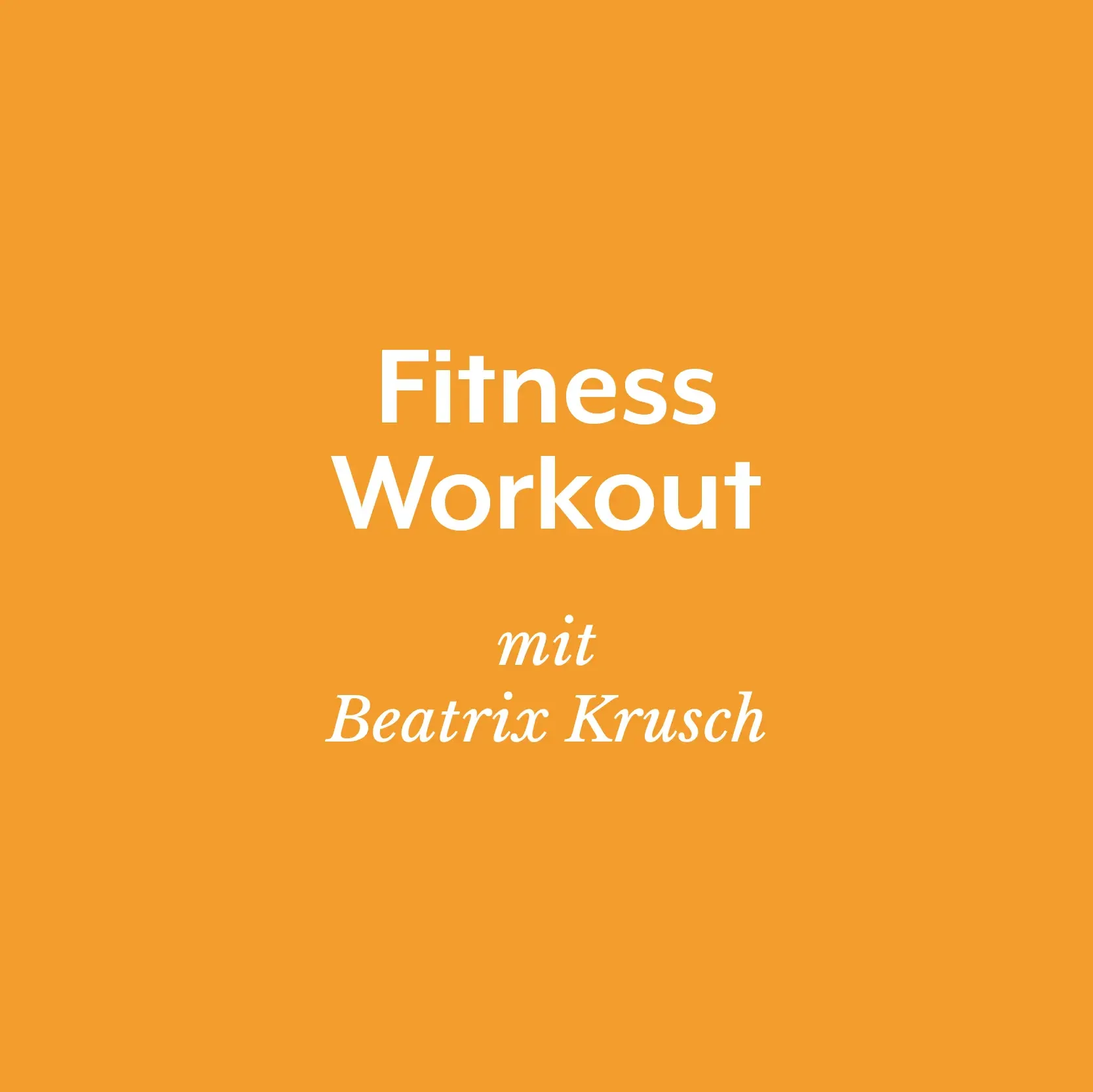 Fitness Workout | Fitness