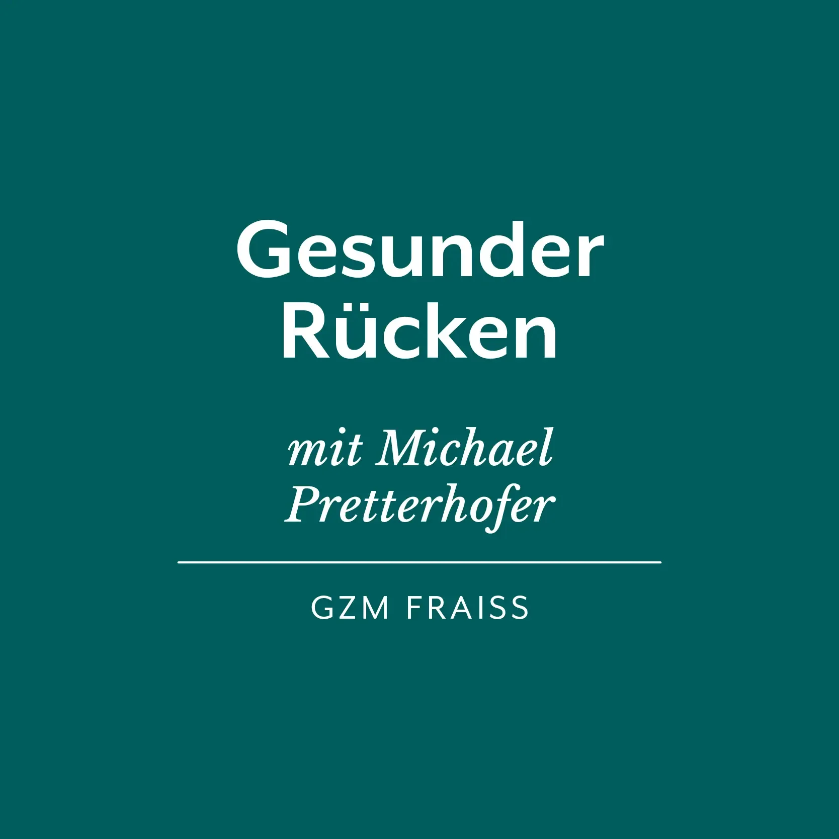 Gesunder Rücken