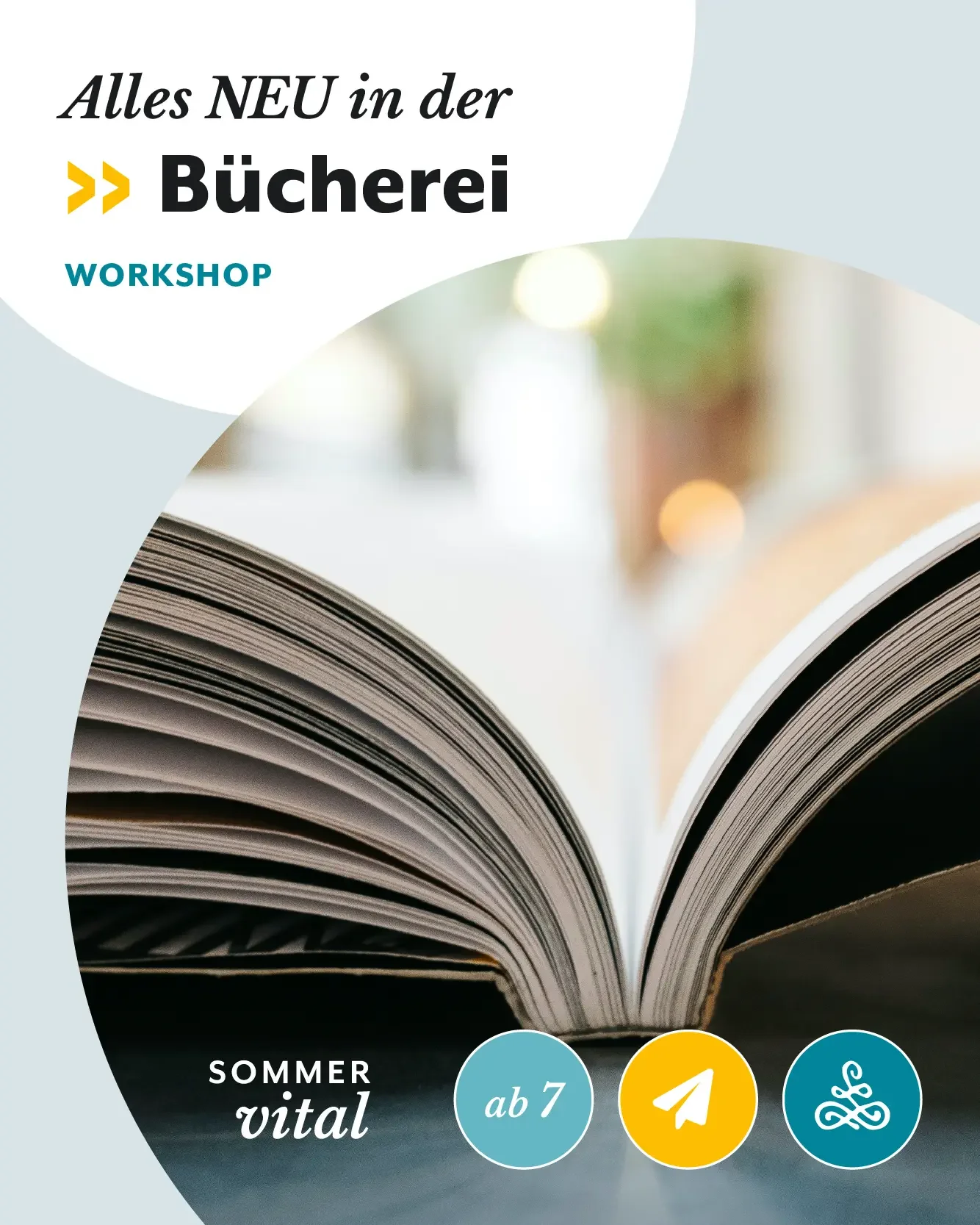 Alles NEU in der Bücherei - Hilf uns dabei!