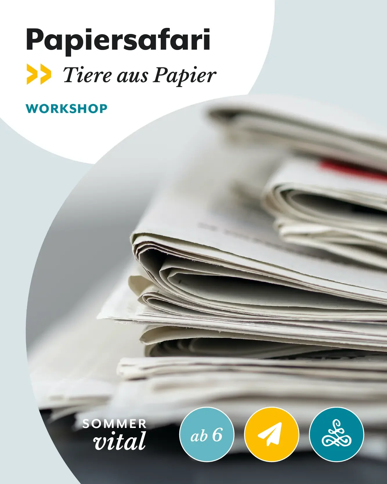 Papiersafari: Tiere aus Papier