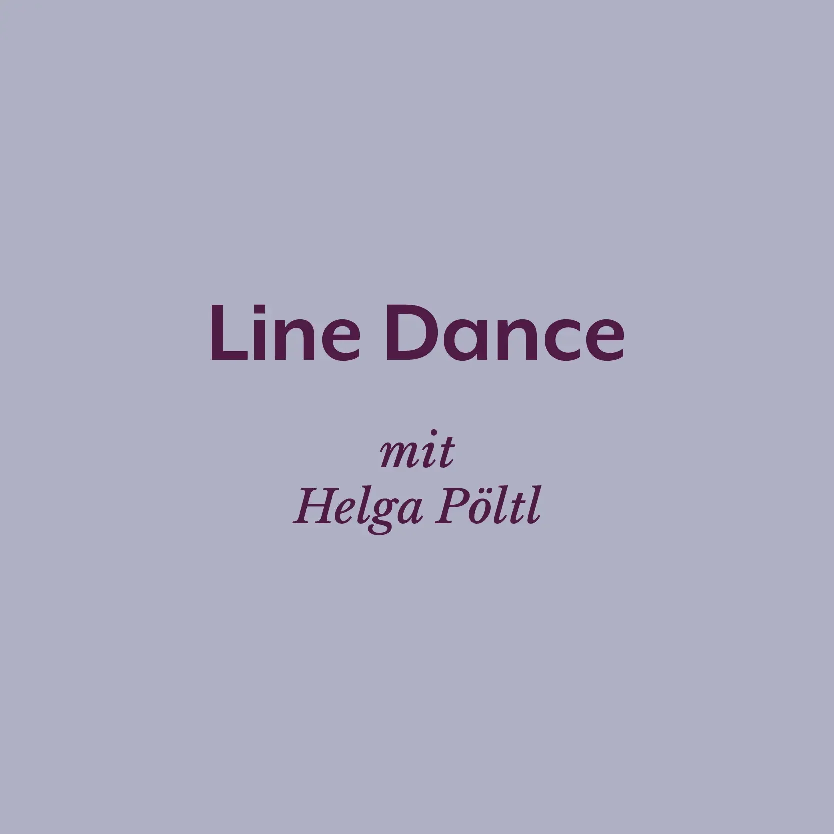 Line Dance