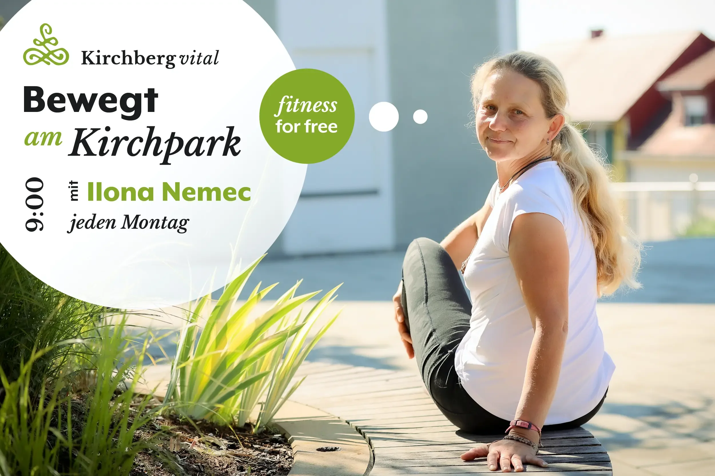 Bewegt am Kirchpark mit Ilona Nemec