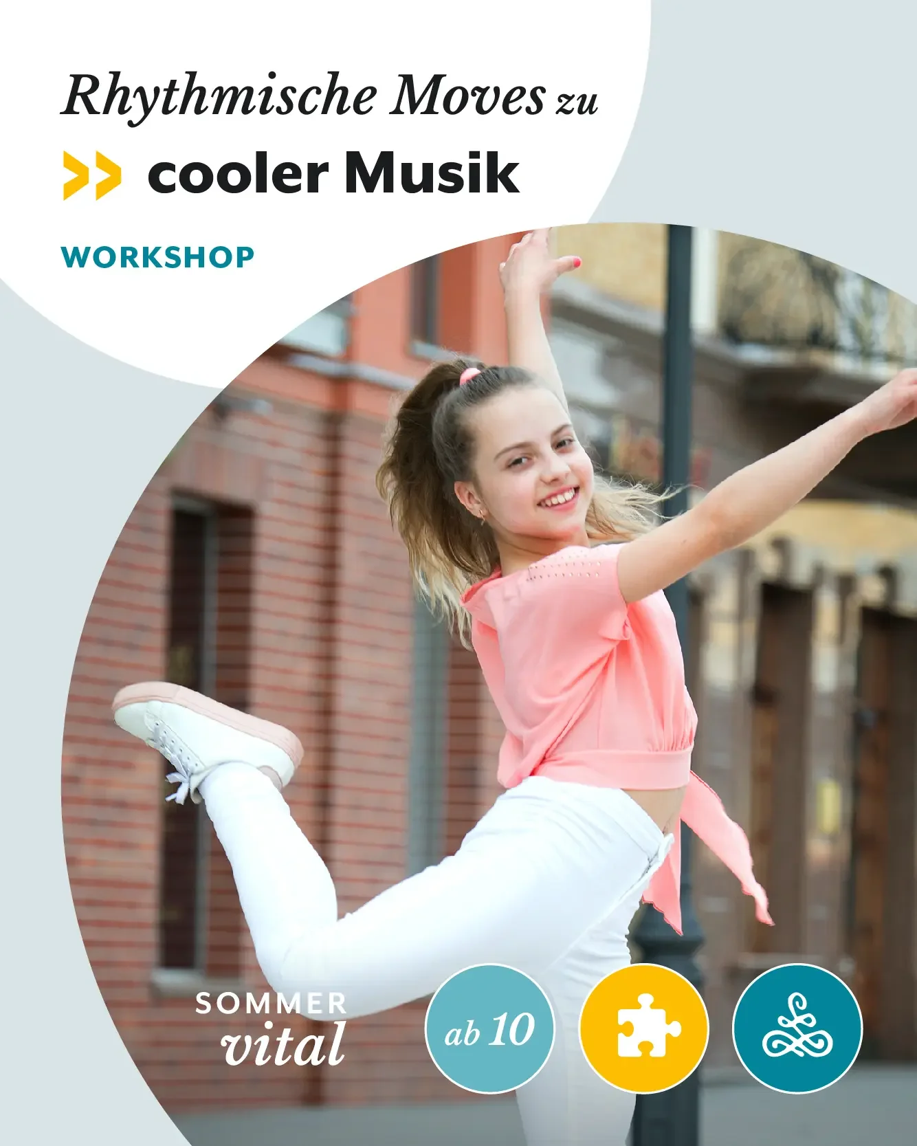 Rhythmische Moves zu cooler Musik