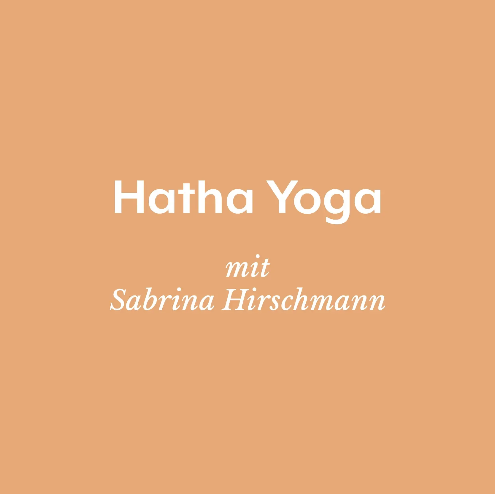Hatha Yoga