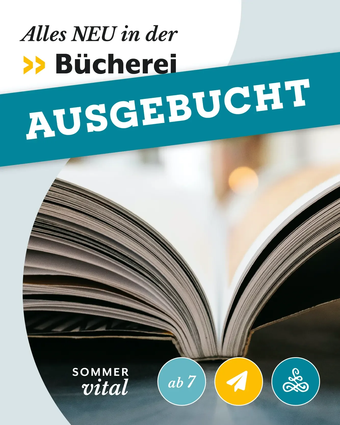 Alles NEU in der Bücherei - Hilf uns dabei!