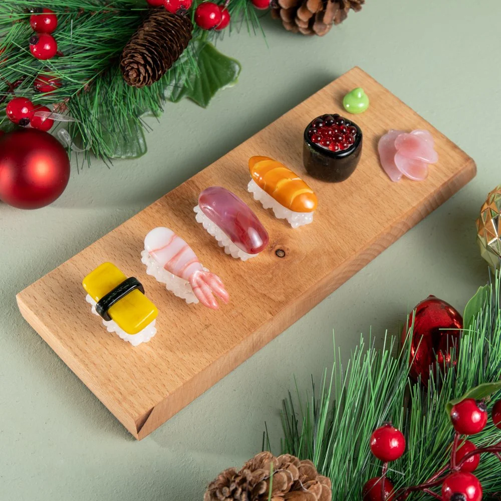 Glass Sushi Sculpture - Prize Draw