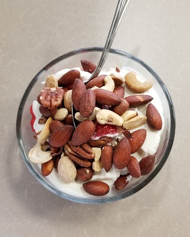 Enjoying the last few days of #Februdairy with greek yogurt, strawberries, and mixed nuts. A filling breakfast that keeps me fueled for a full day's work!⠀⠀⠀⠀⠀⠀⠀⠀⠀
⠀⠀⠀⠀⠀⠀⠀⠀⠀
Februdairy was launched by an ex-vegan animal scientist in response to the V