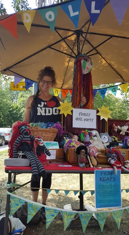 Taken at the NDG ART WALK & Montreal Art HIves gathering in August 2018
