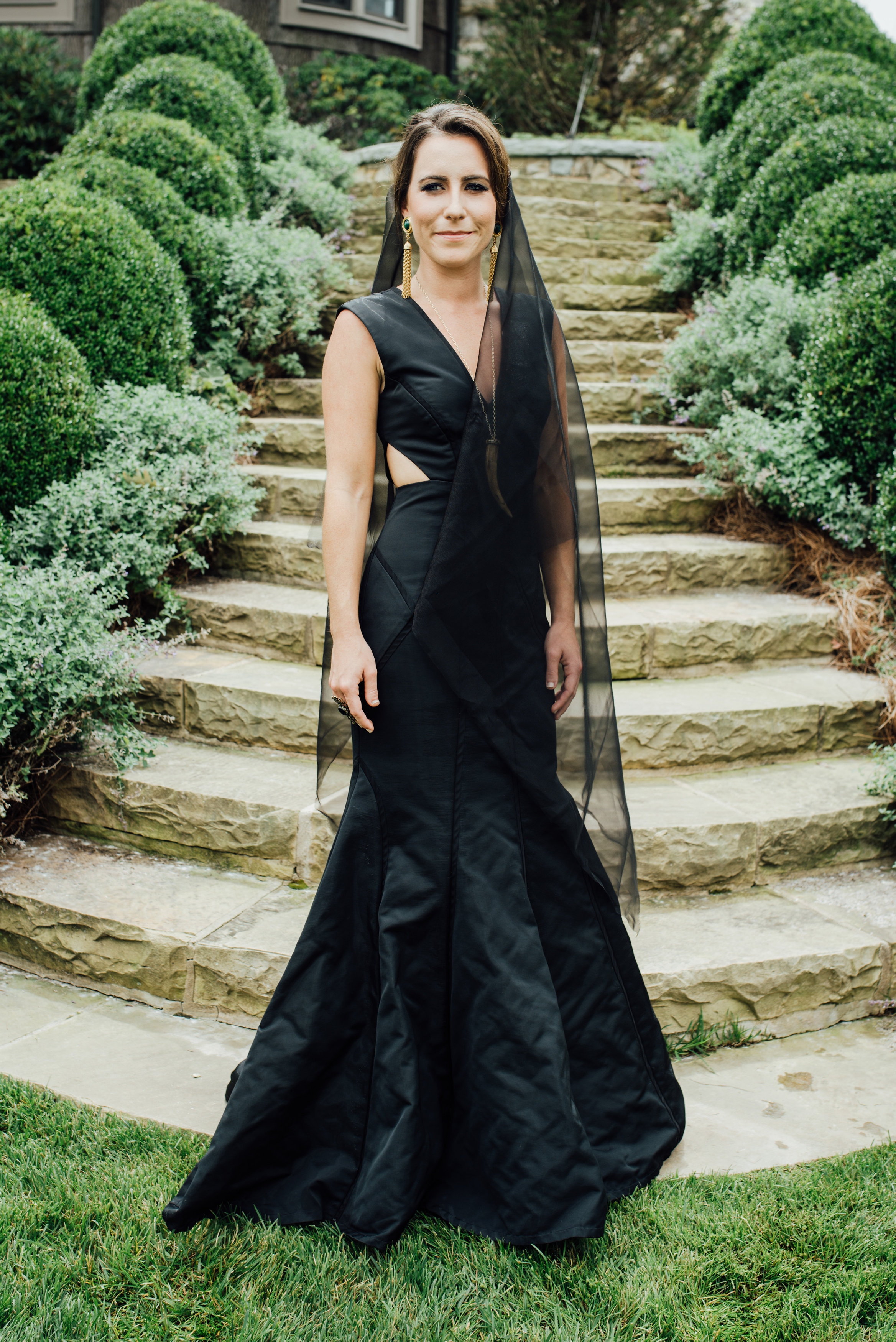 Game of Thrones Editorial Shoot by Whiskey & White Events. At the Old Edwards Inn in Highlands, NC. Photo by Cameron Reynolds Photography Design & Styling by Whiskey & White Events Model is Morgan Cole Dress by Rent the Runway Hair and Makeup by Canvas Boone Jewelry by Ben Amun Jewelry