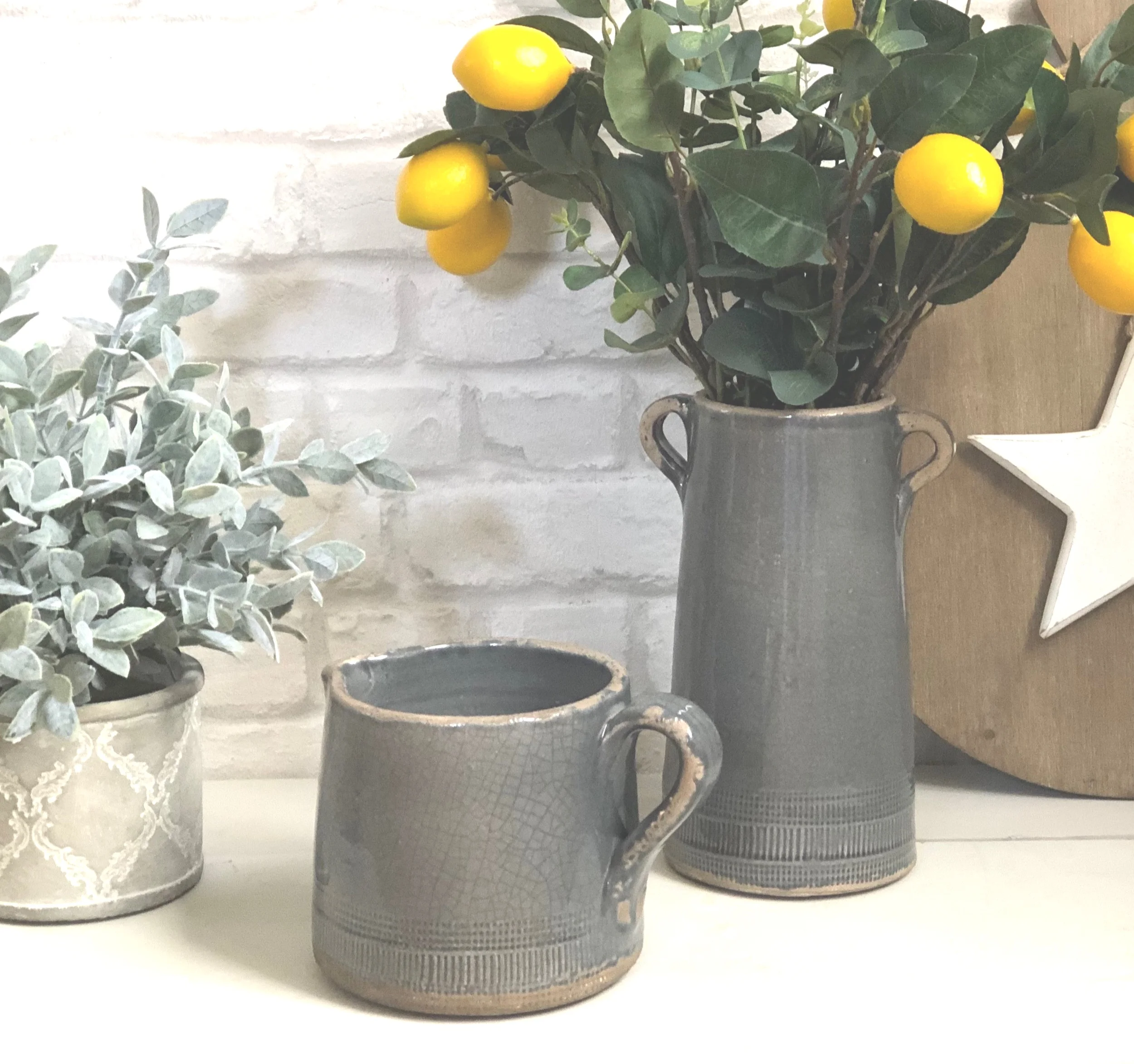 Dark grey catina pitcher