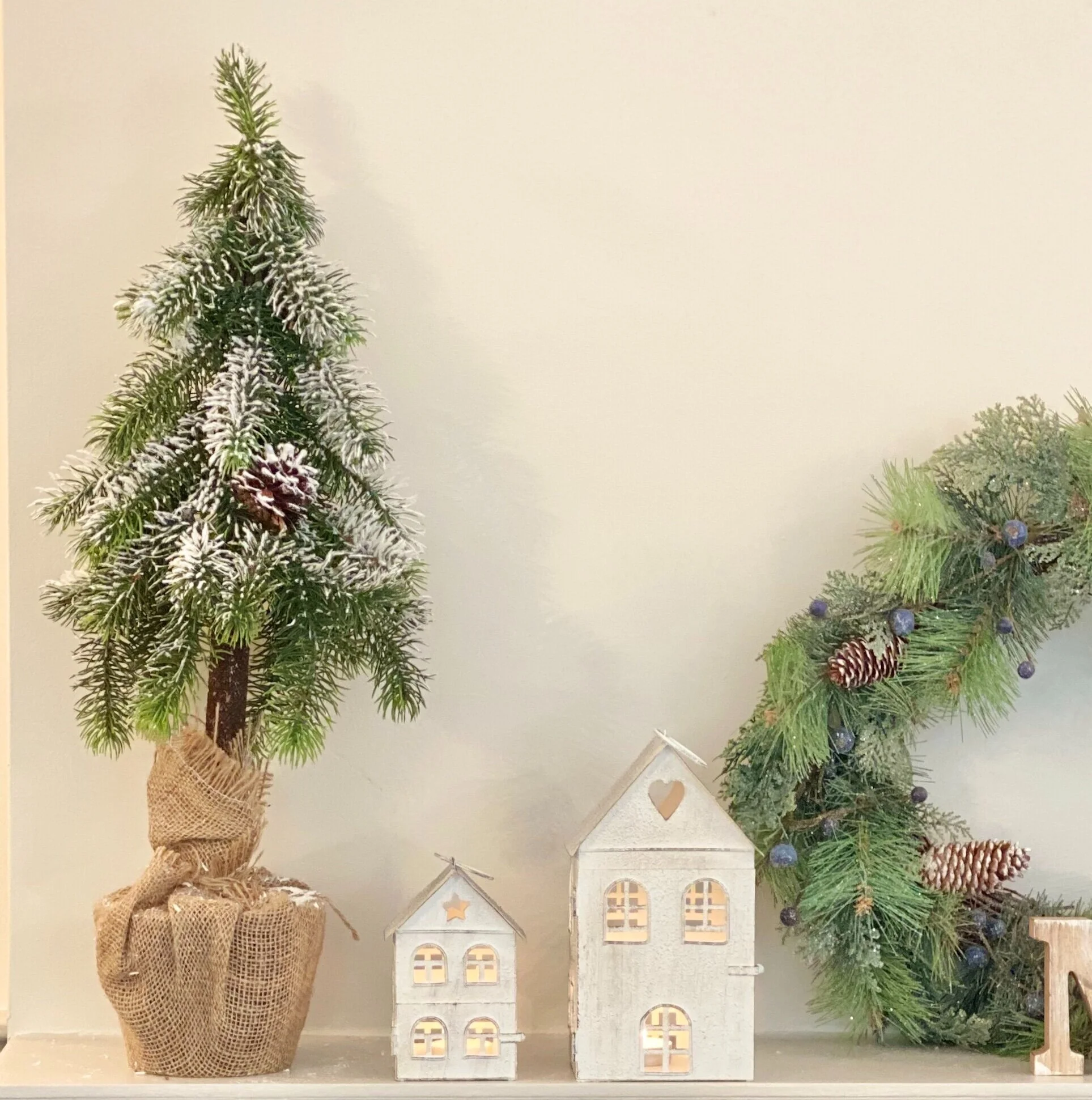 Tall christmas tree decoration