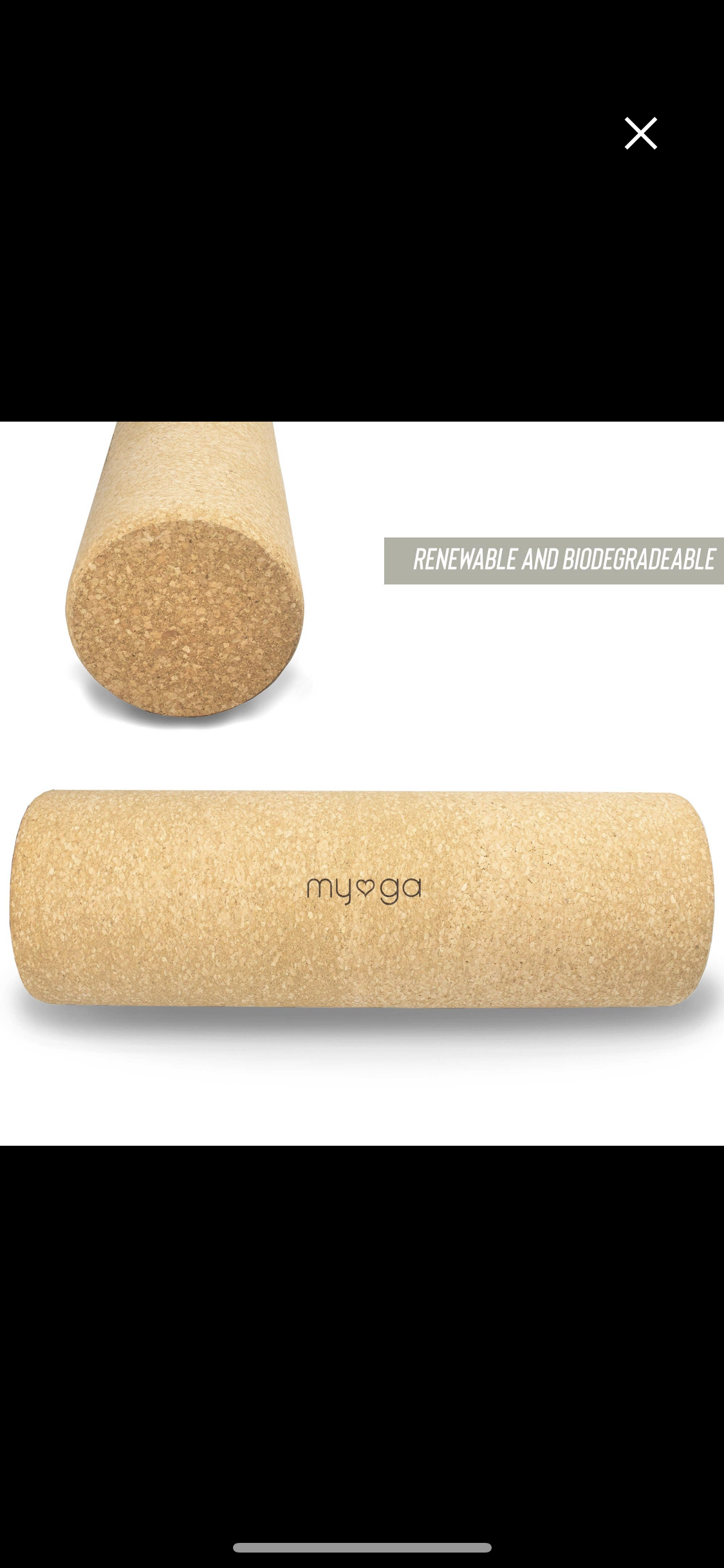 Myga cork massage roller
