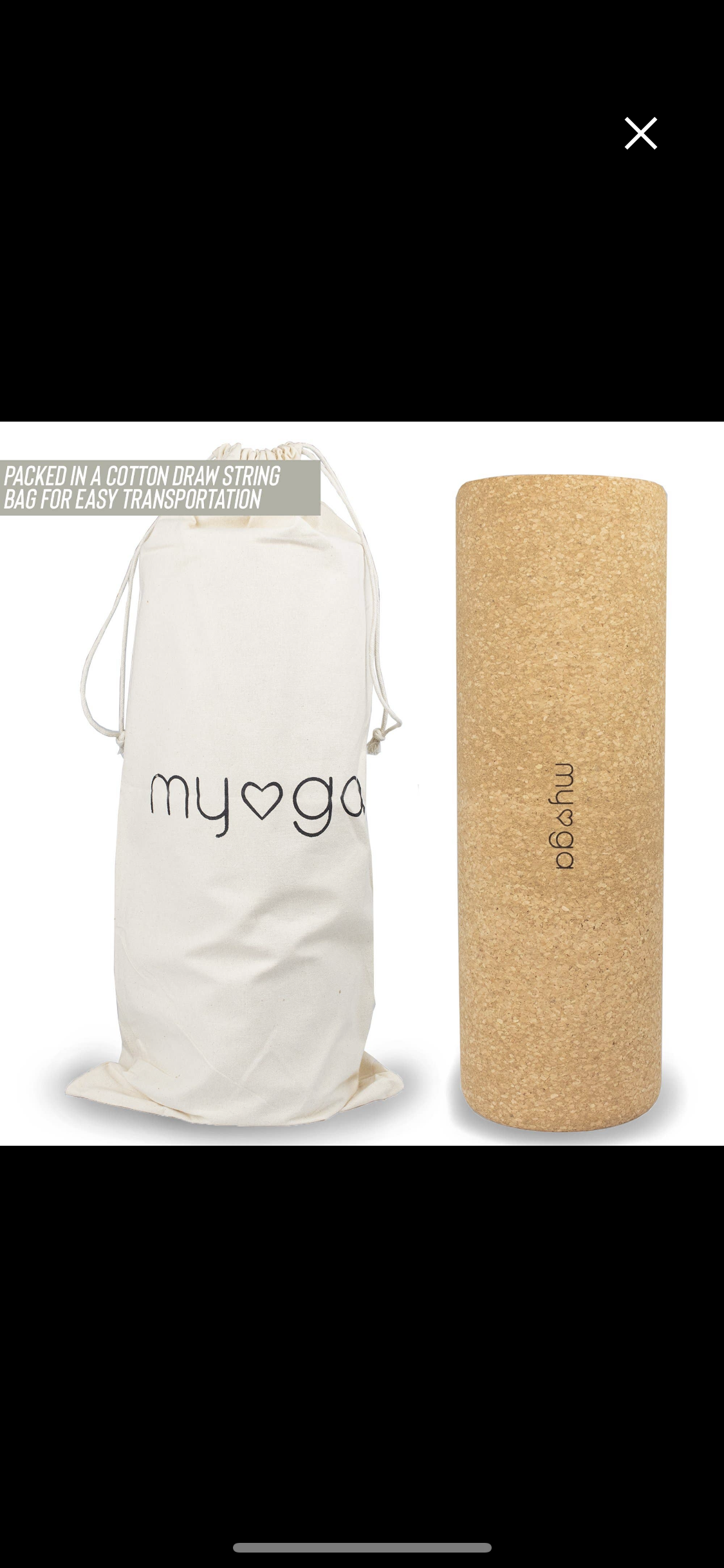 Myga cork massage roller