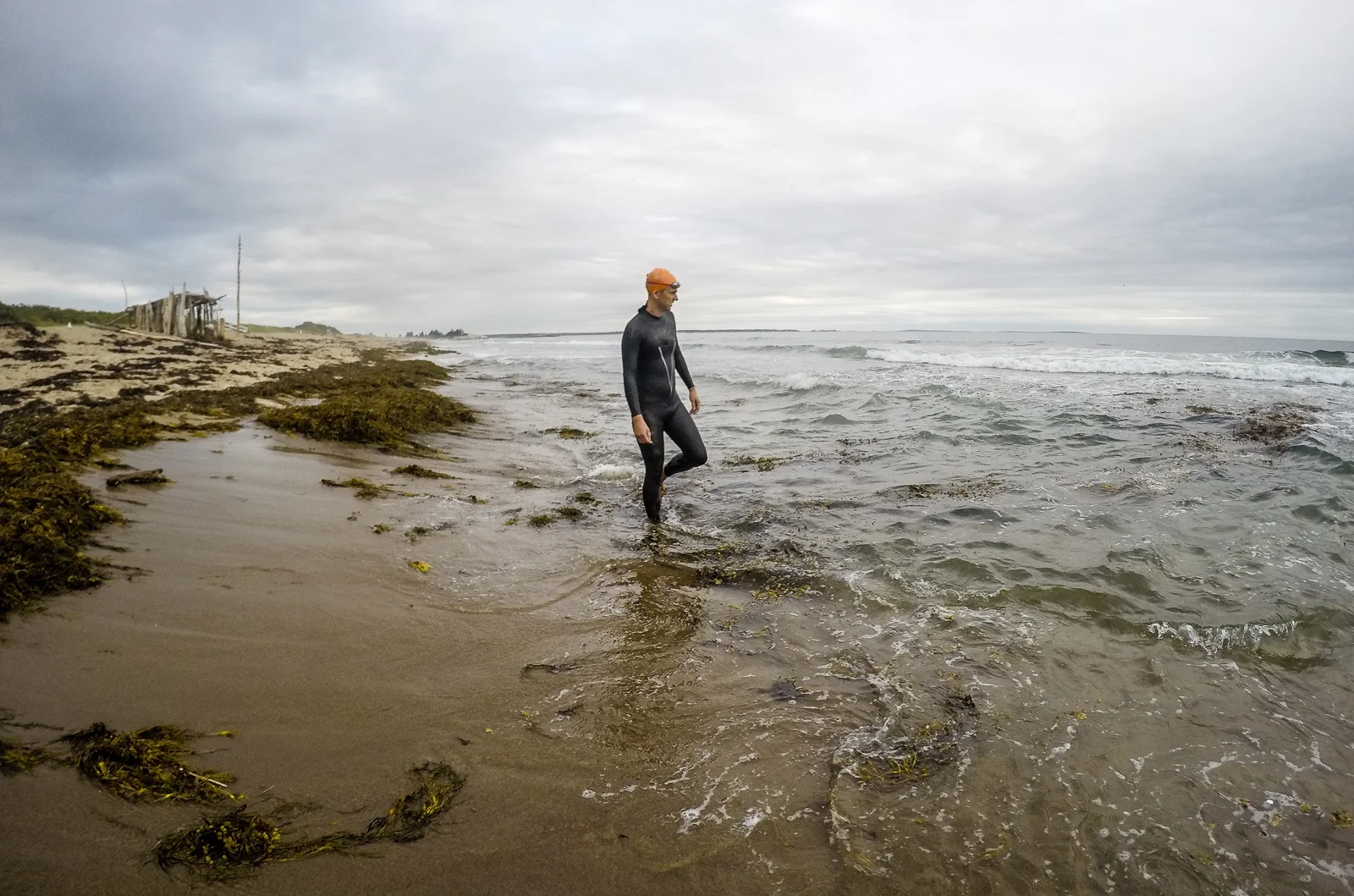 Cold water swimming