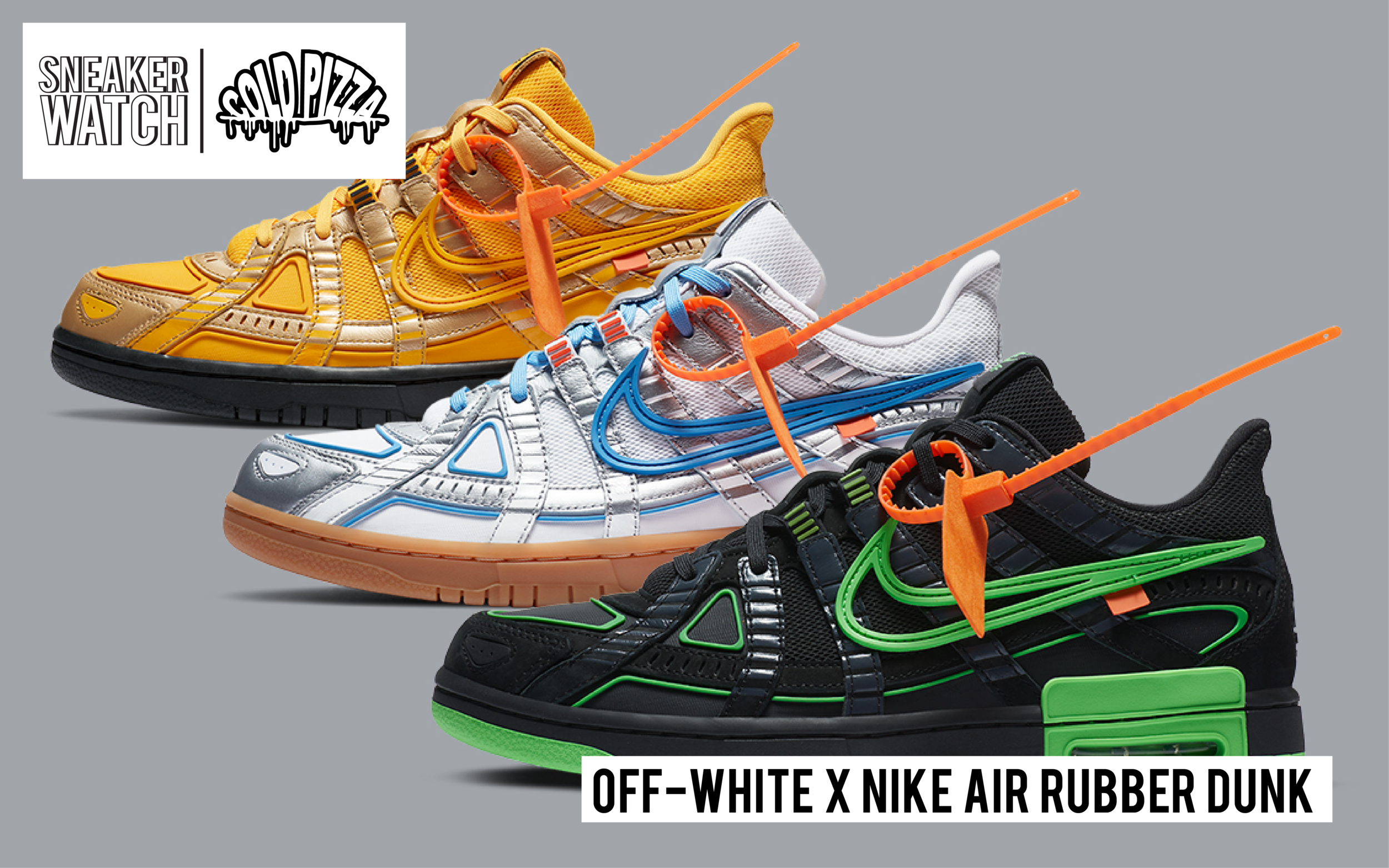Van komfort opdragelse Off-White X Nike Air Rubber Dunk — Cold Pizza NYC