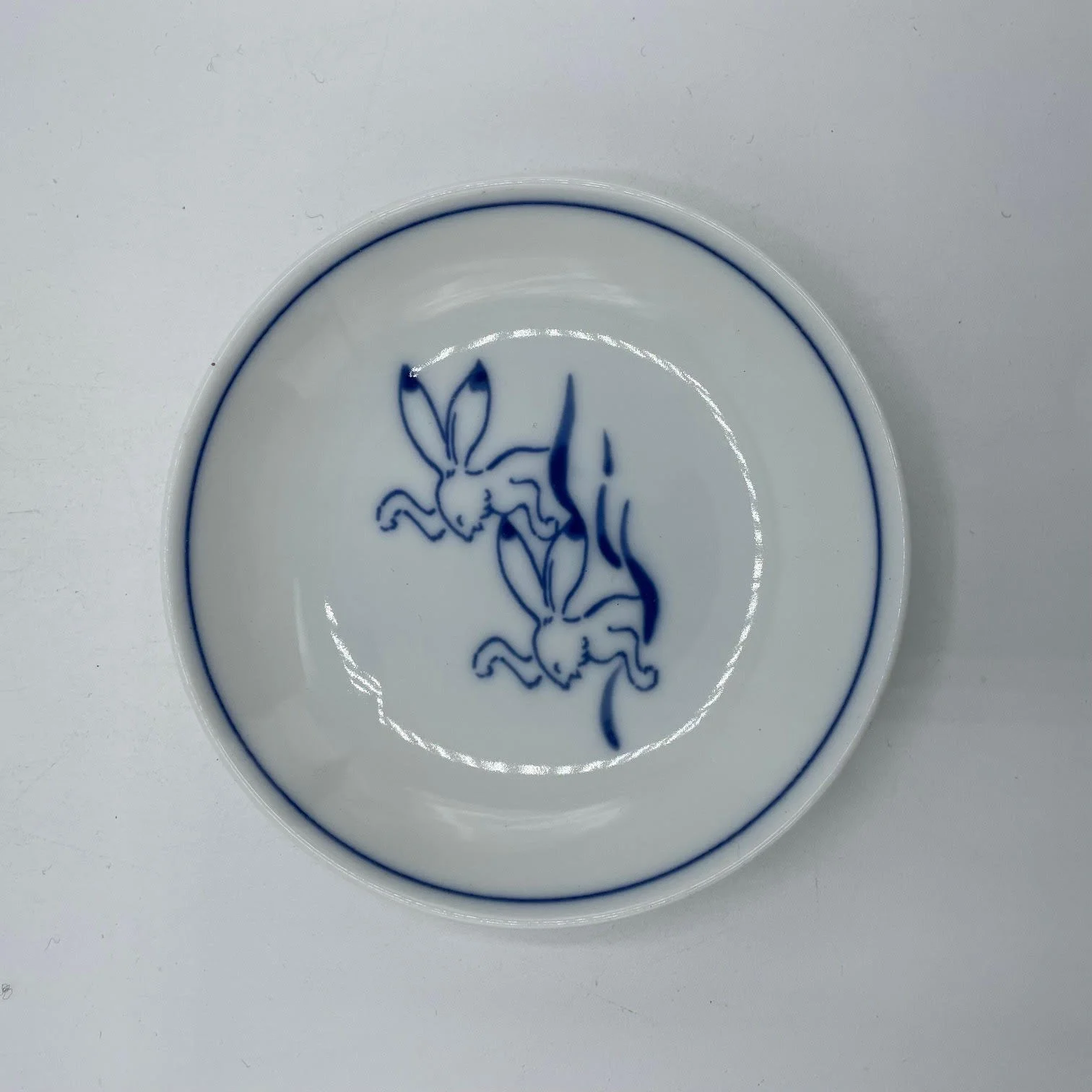 JO natation lapin assiette