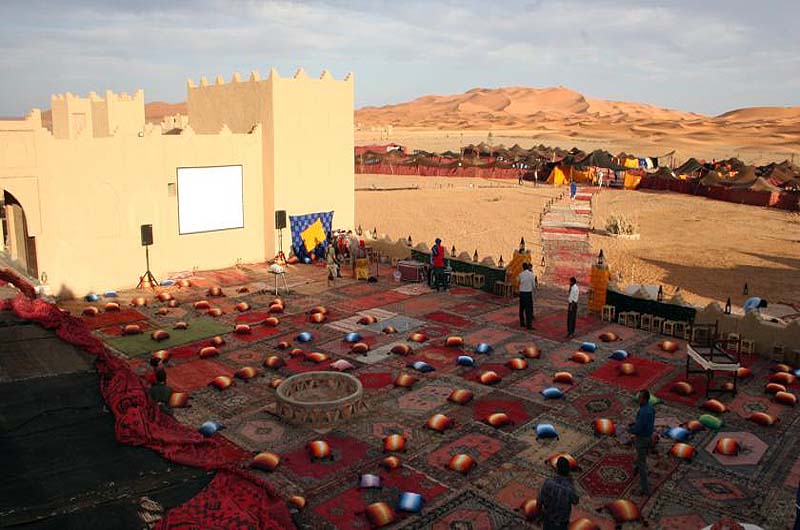 A NIGHT IN A DESERT BIVOUAC - MOROCCO