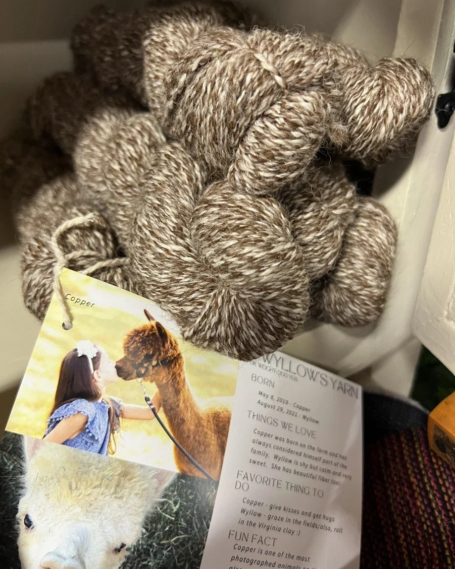 100% Alpaca Yarn - Copper & Willow