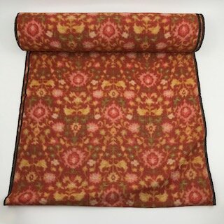 Wool Full Bolt Japanese Kimono Fabric, Woven Pattern