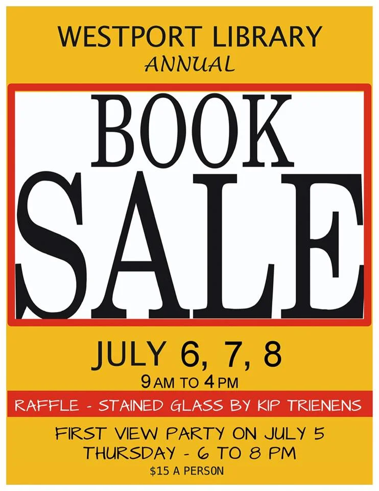 Annual Book Sale First View Party