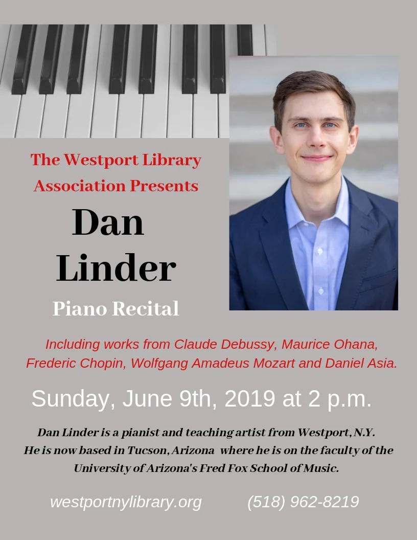 Dan Linder Piano Recital