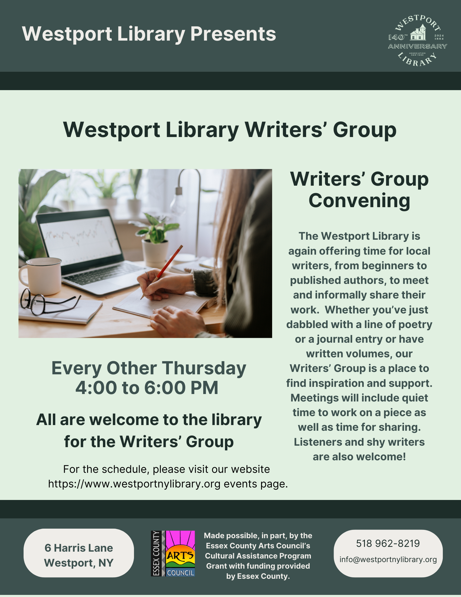 Writers’ Group Meeting