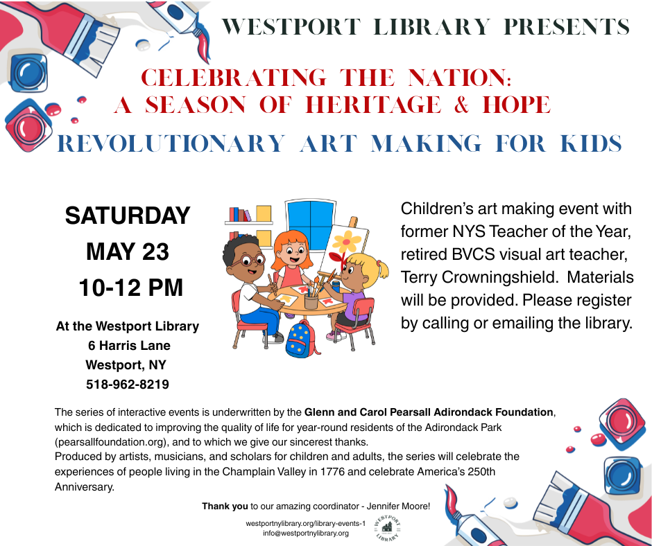 Celebrating the Nation: A Season of Heritage &amp; Hope - REVOLUTIONARY ART MAKING FOR KIDS