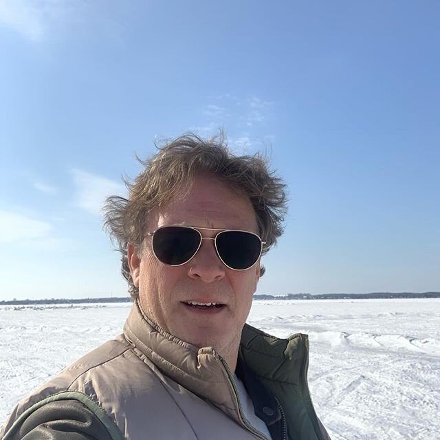 So this is #sturgeonlake in the #winter .
.
.
.
.
.
.
.#winter #kawarthalakes #ontario #lindsayontario #icefishing