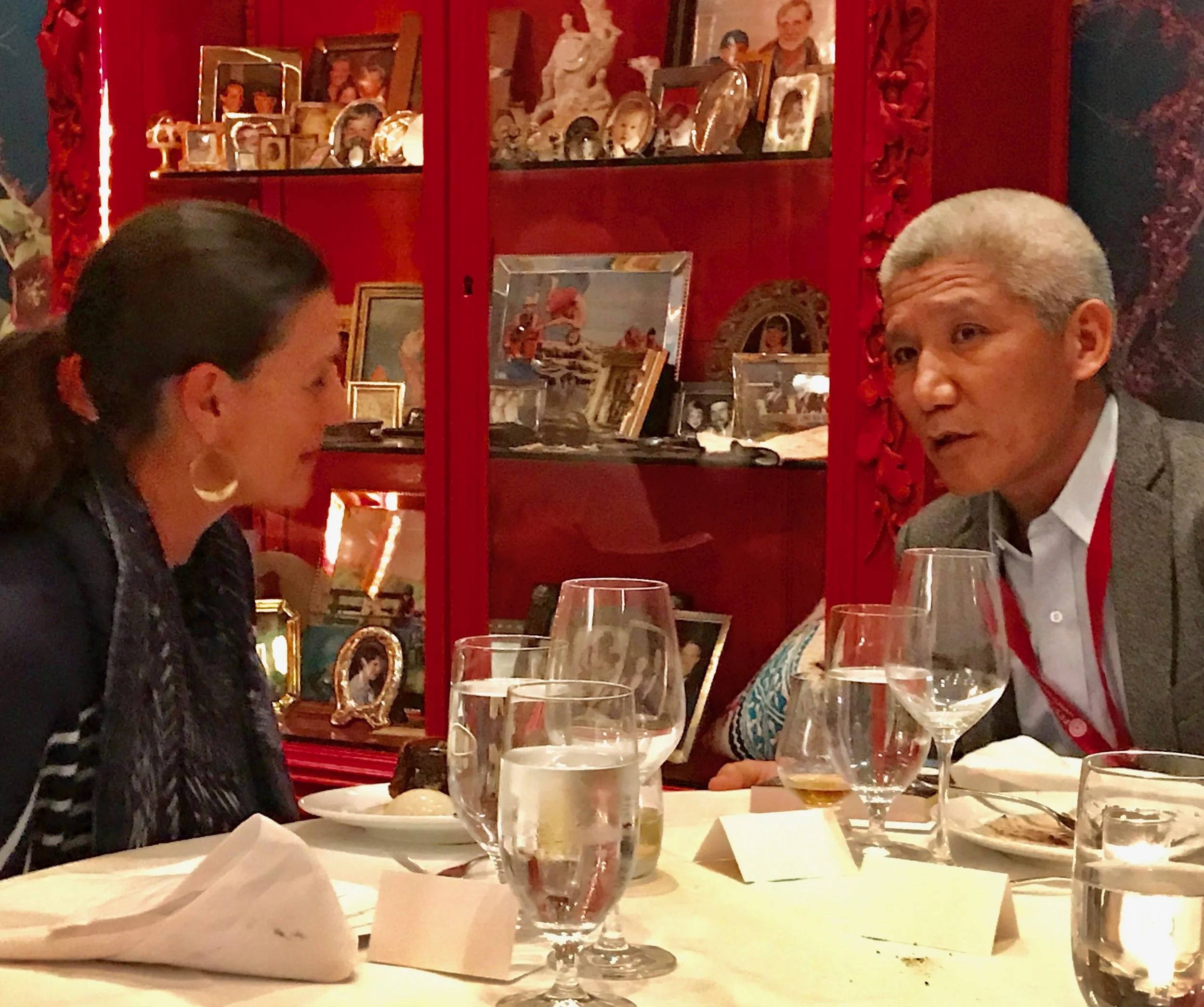 Elizabeth and Dr. Thupten Jinpa