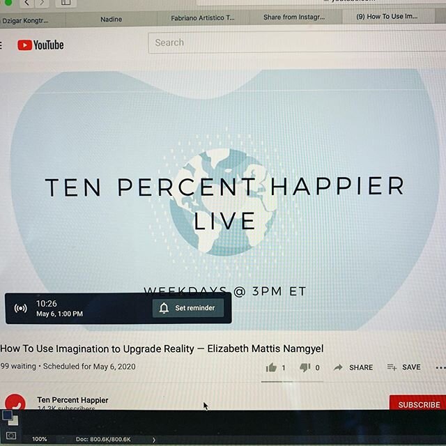 Ten minutes to broadcast - link in bio. #live#guidedmeditation #discussion #dharma