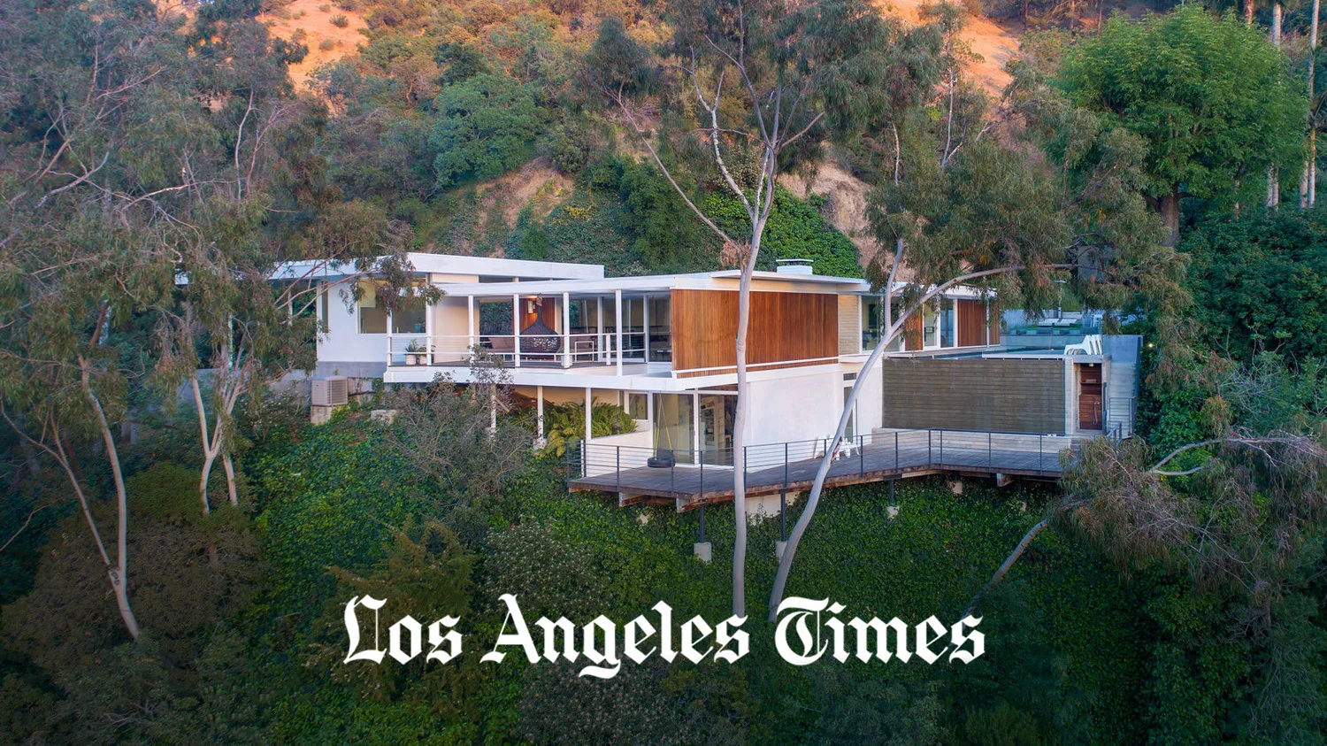 Featured in LA Times: The Johnson House Buff &amp; Hensman’s iconic Post &amp; Beam Architectural