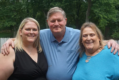 Kelli, Willis, and Brenda Hogg