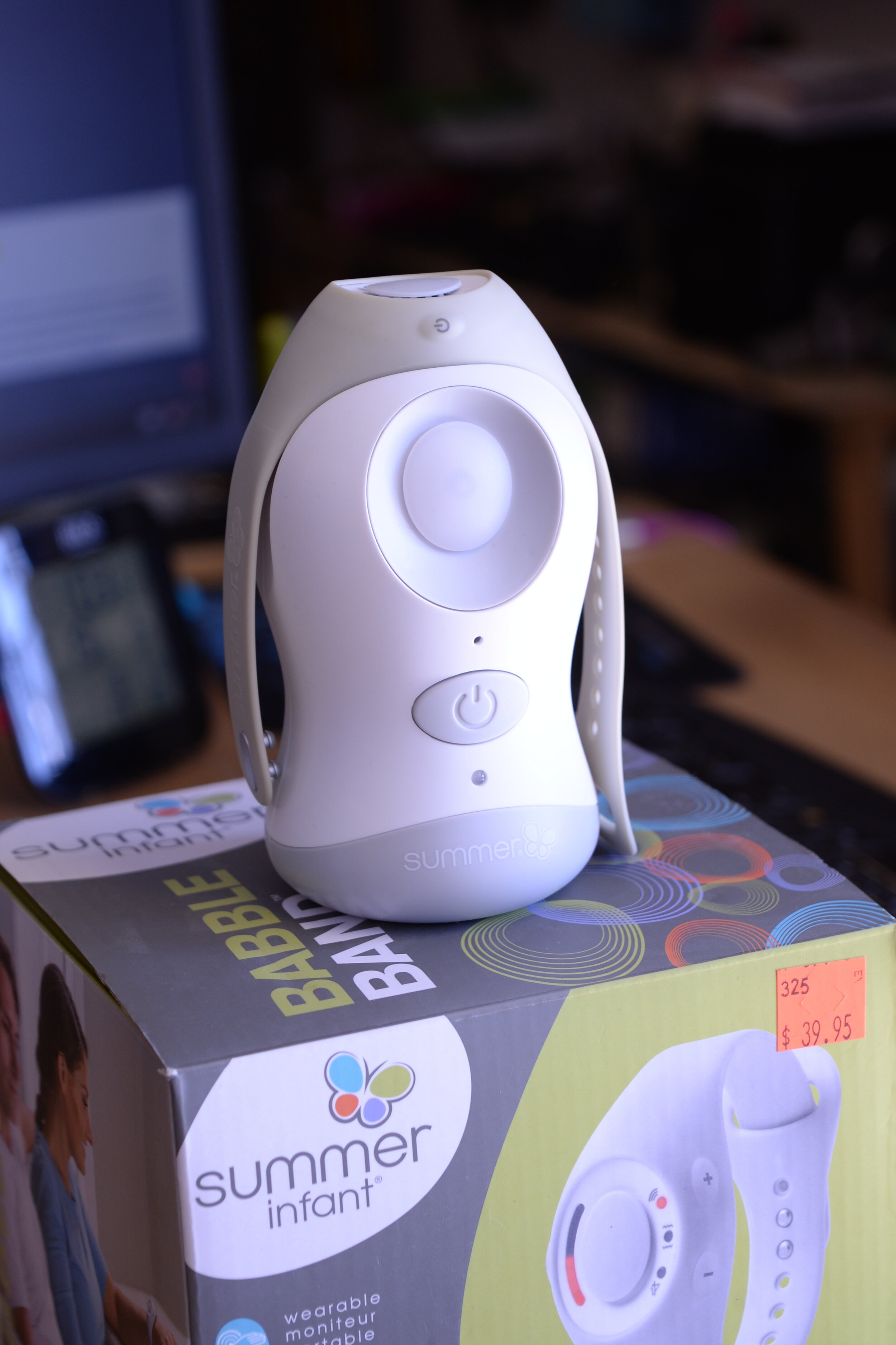 summer infant babble band wearable baby monitor