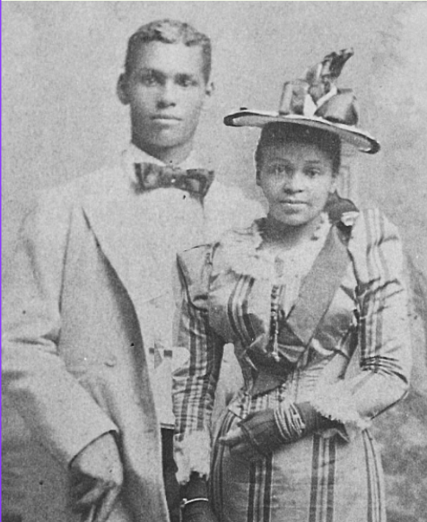 Arthur Laws and wife, Mary