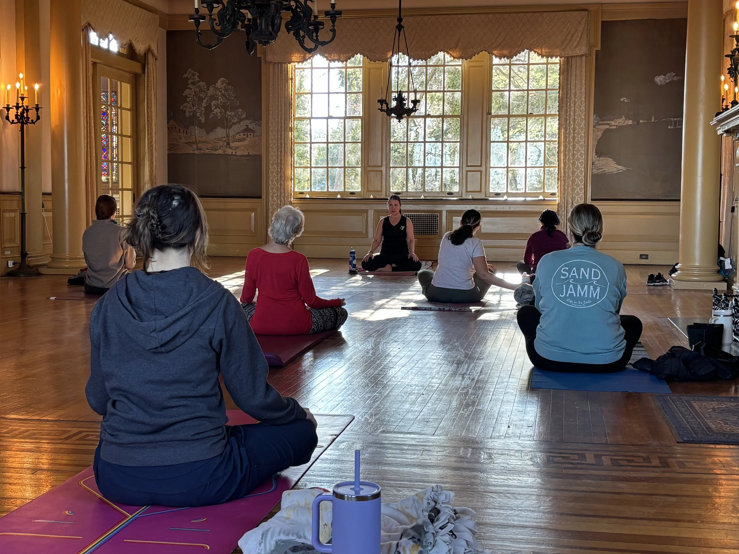 Yoga in the Mansion 
