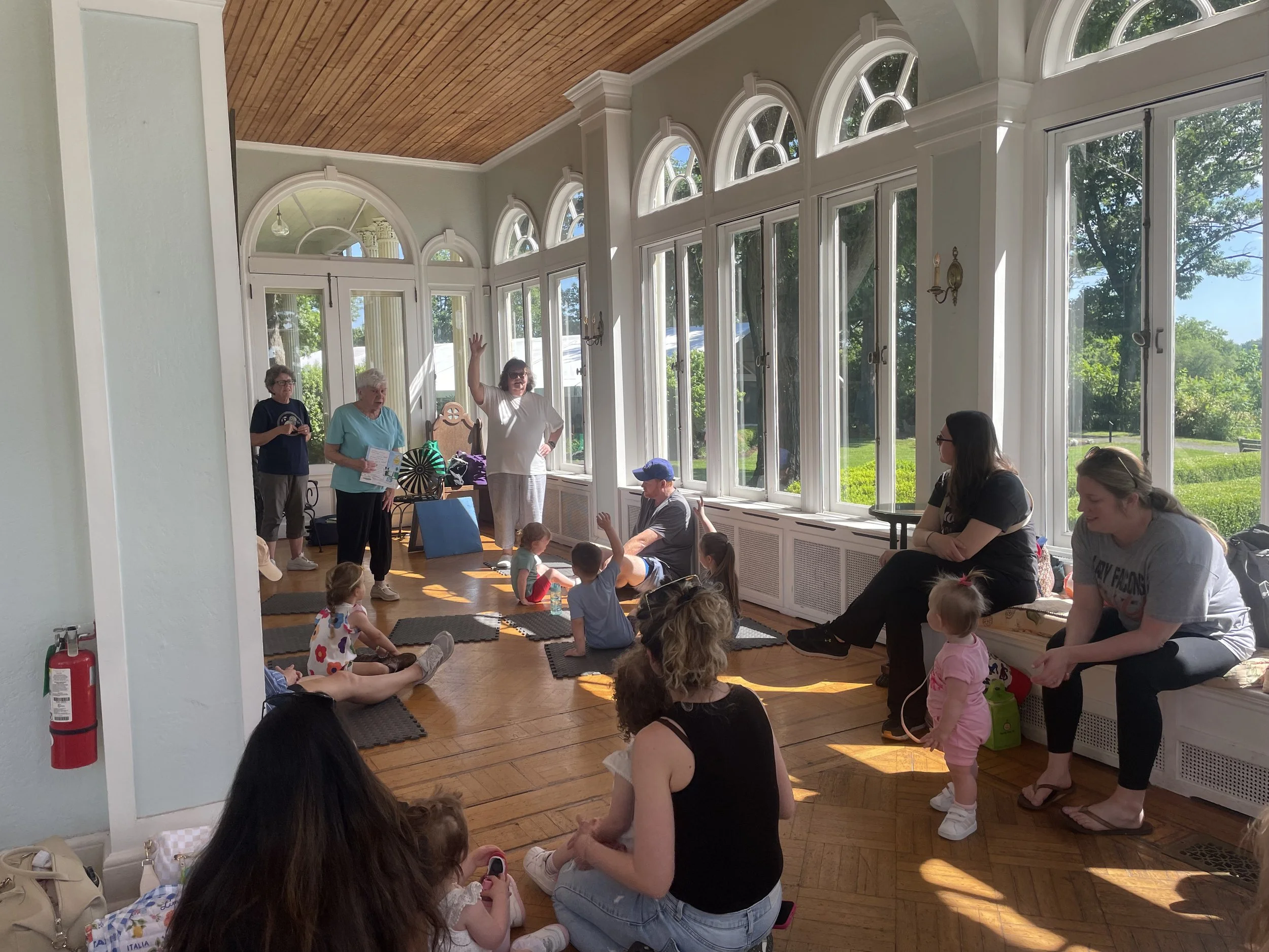 Storytime at Glen Foerd