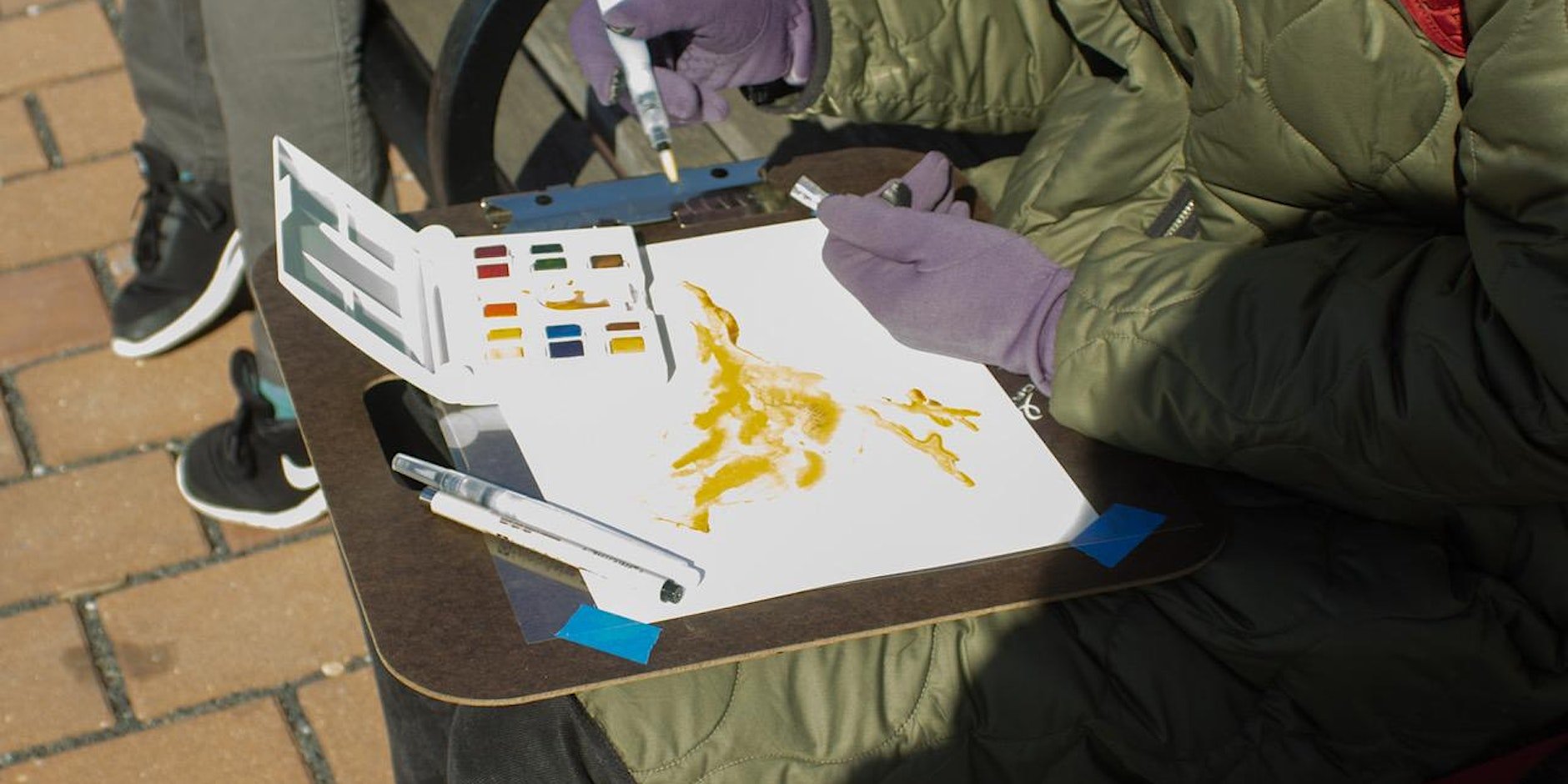 Watercolor Painting with the Tacony Lab