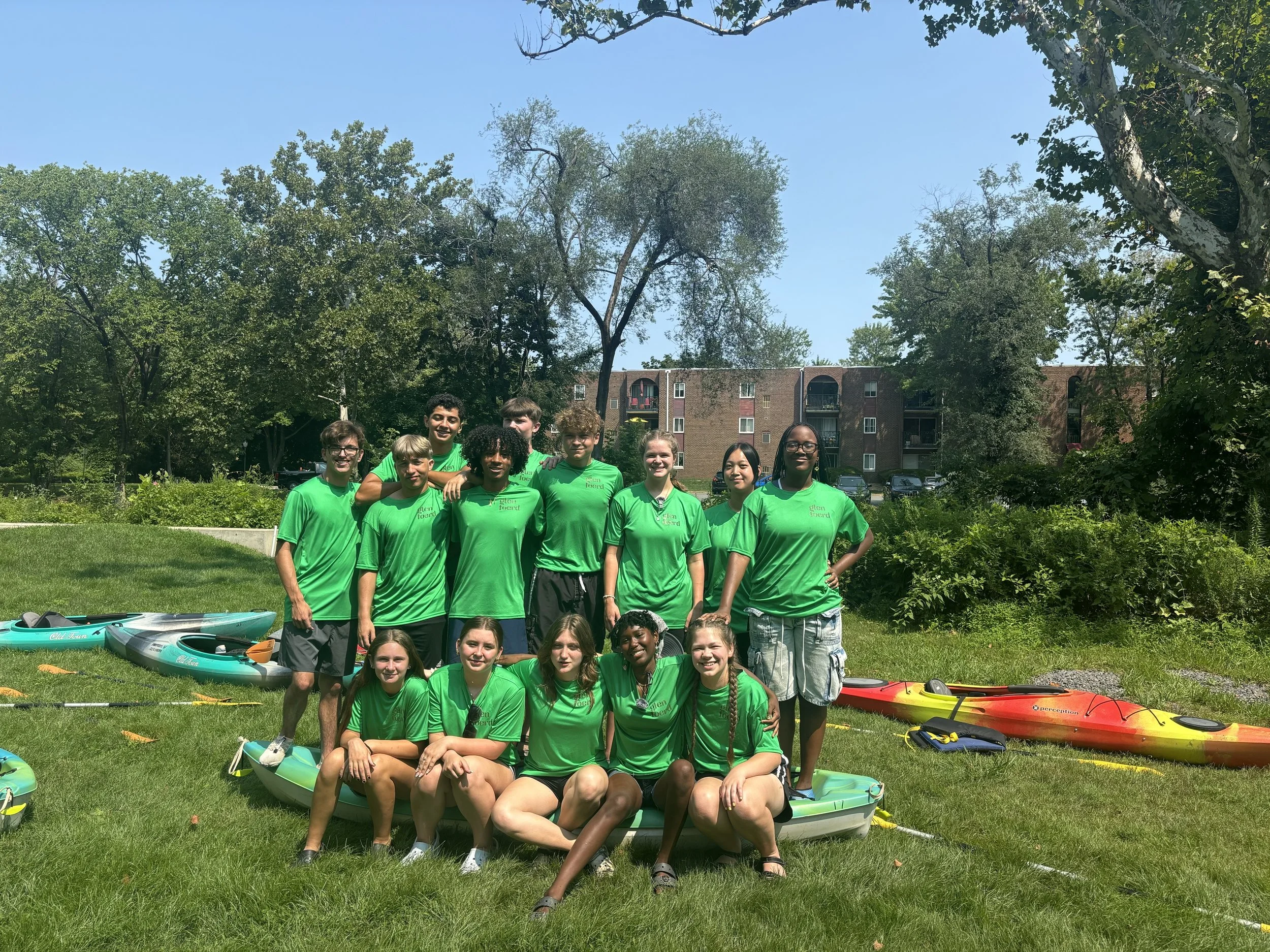 Students spend the summer as 'River Ambassadors' at Glen Foerd