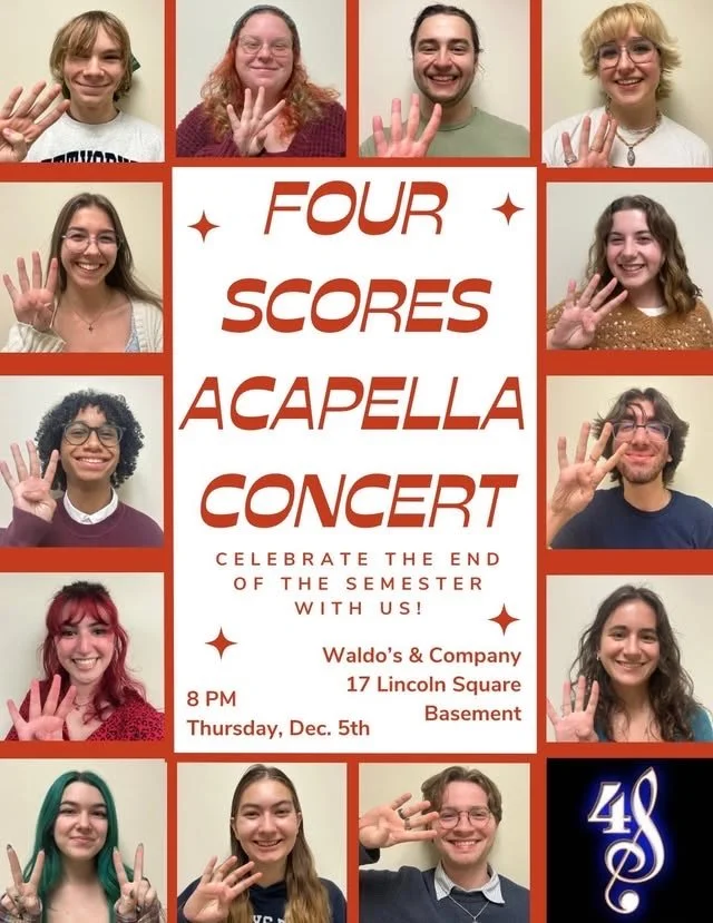Four Scores Acapella Concert