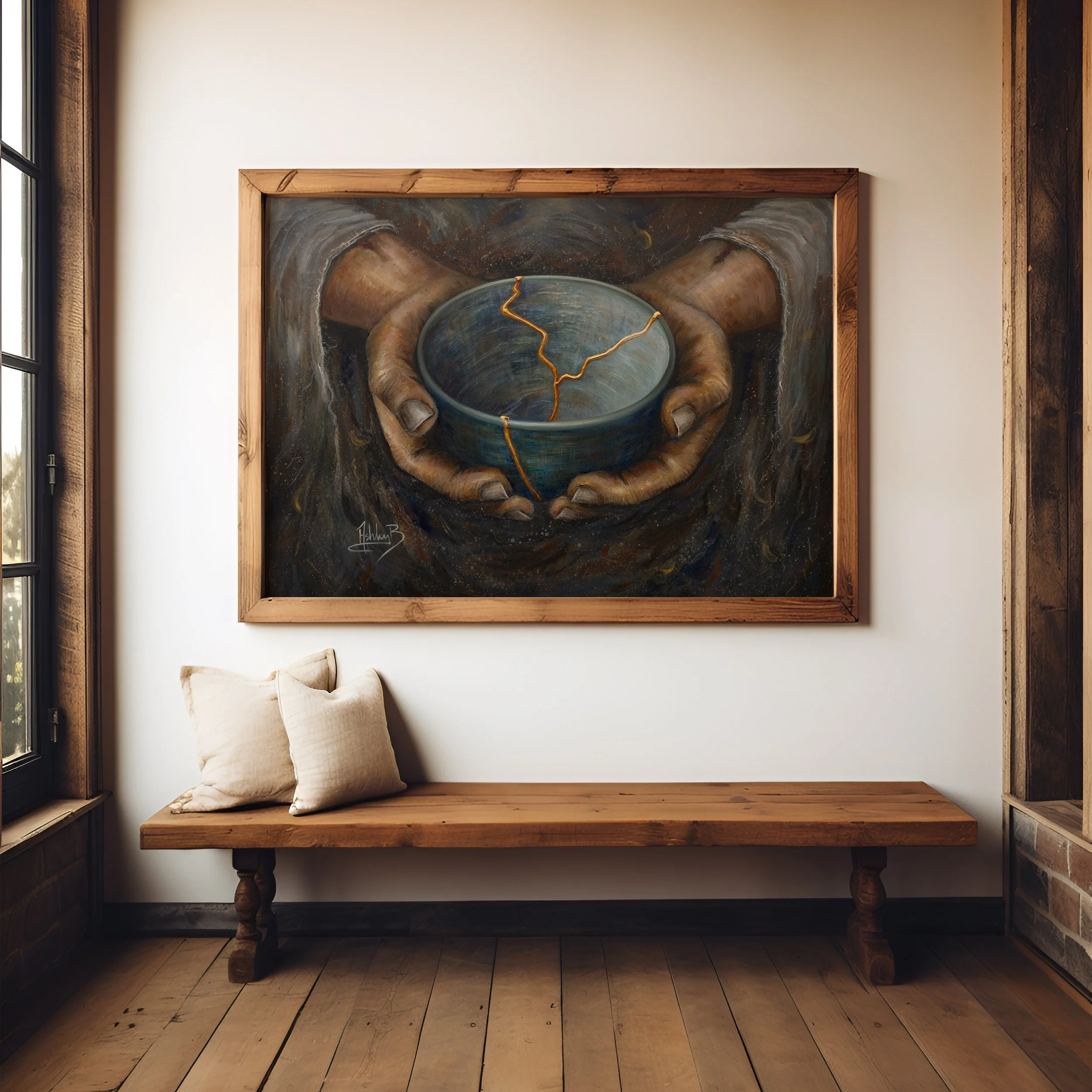 Kintsugi Bowl Framed 5.jpg