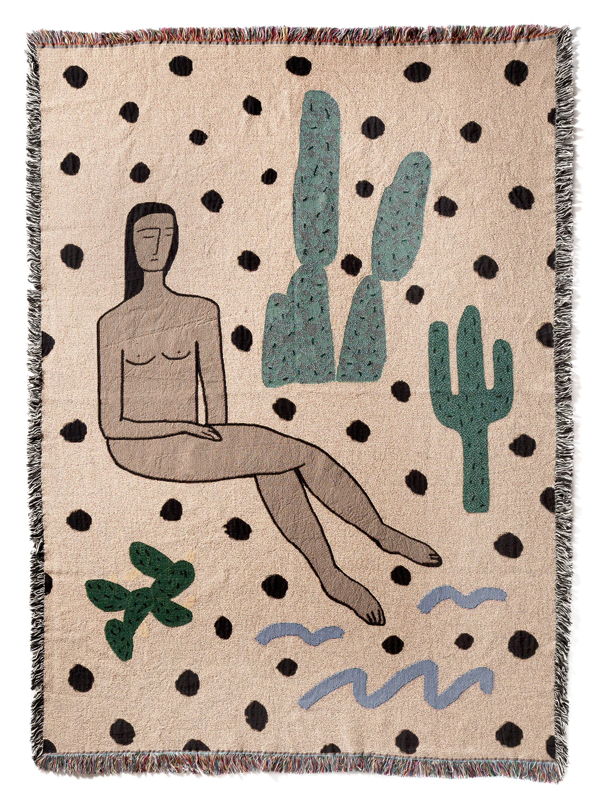 bfgf / WORLDWIDE まぜ AURA Woven Blanket
