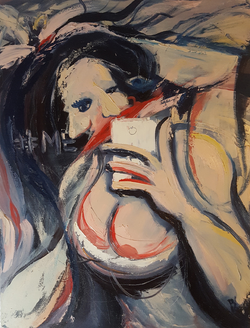 Self#me 1 - de Kooningan Woman - Phil Vance