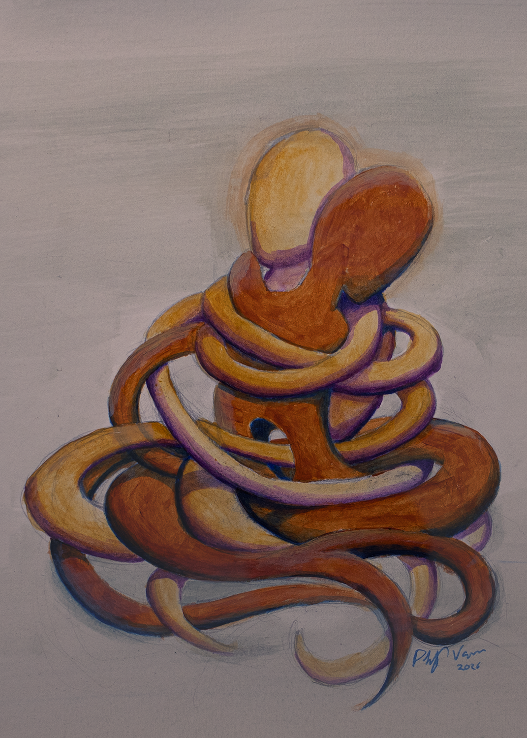 Home Acrylic Painting by Phil Vance.png