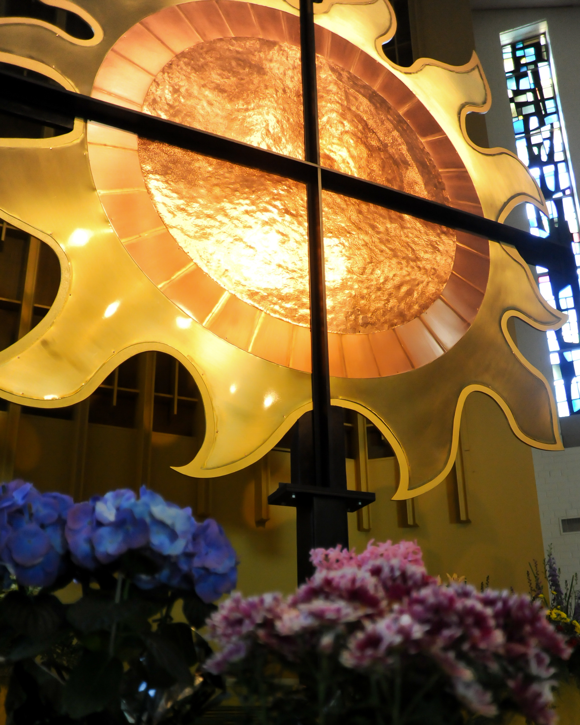 Bellarmine Chapel Sun Icon.JPG
